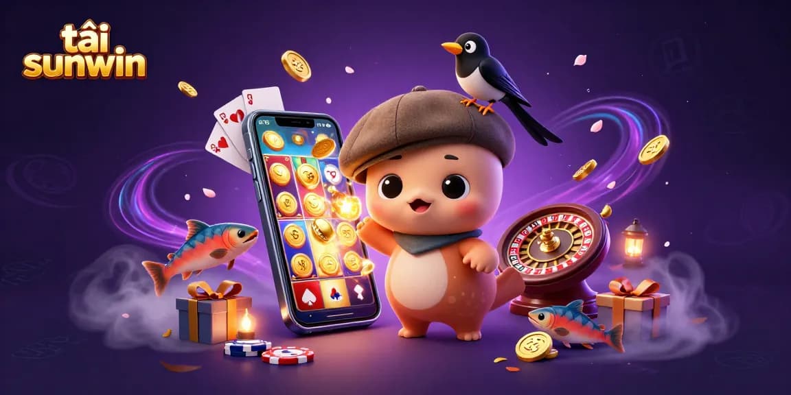 Spin to win with tải sunwin in a vibrant casino-themed world filled with gaming excitement.