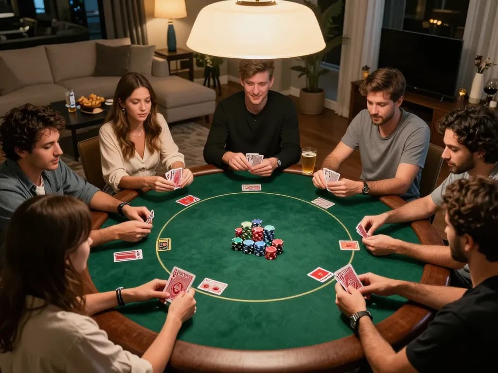Join friends for a fun poker night at home while enjoying botanica bali themed snacks and drinks.