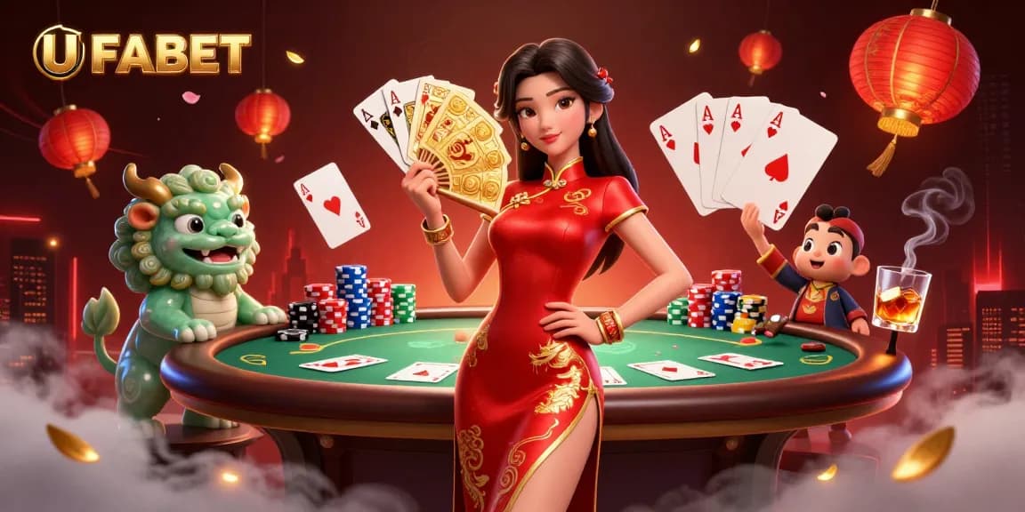Experience thrilling gambling action at UFABET with immersive poker, vibrant casino elements, and dynamic gameplay.