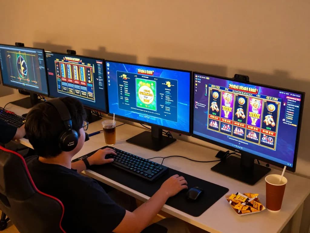 Experience the excitement of slot gacor hari ini during an engaging online gaming session.