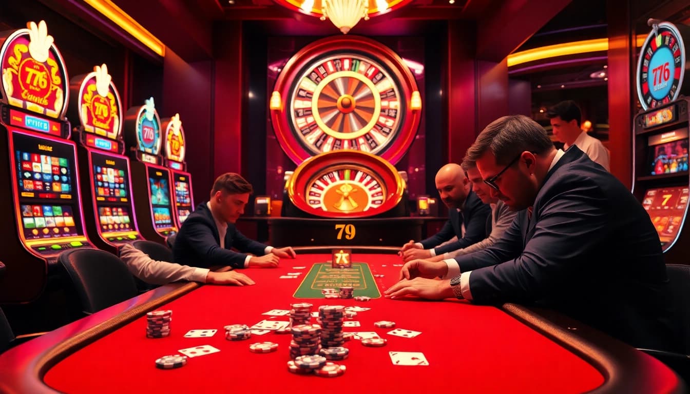 Experience the excitement of gambling action at 79king's luxury casino with poker, roulette, and thrilling slot machines.