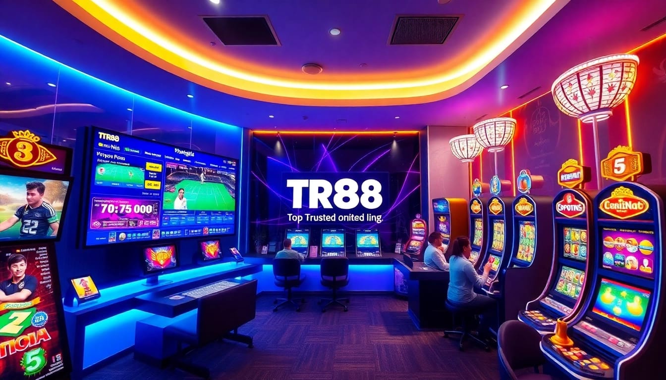 Experience TR88, Vietnam's leading online betting platform with diverse gaming options and a captivating interface.