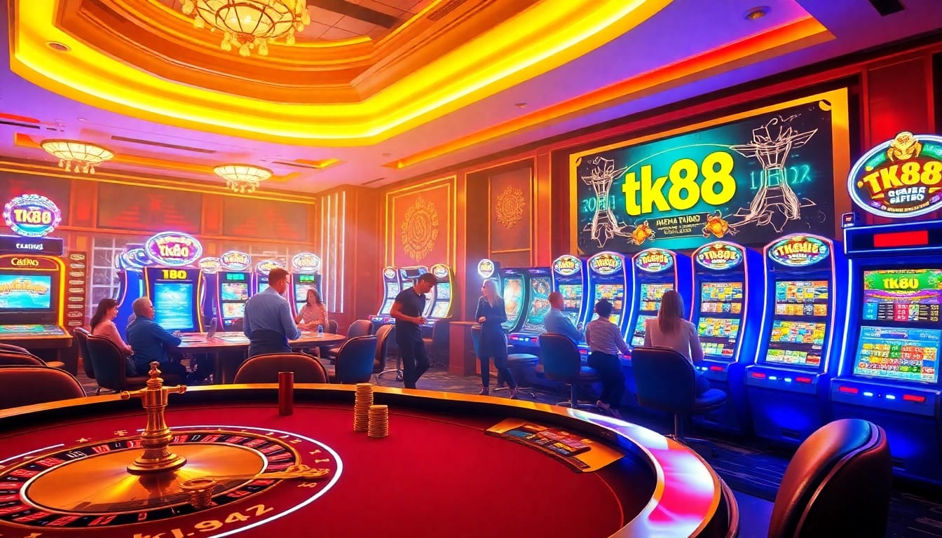 Experience the thrill of tk88 with engaging gameplay at a luxurious online casino.