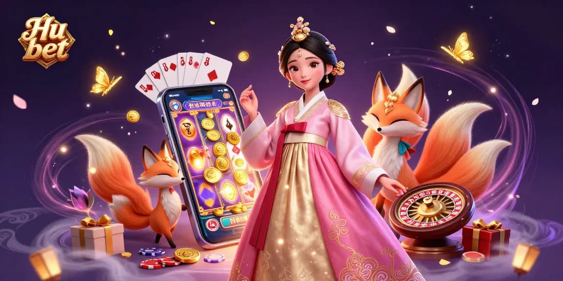 Engage in thrilling gameplay with Hu bet's vibrant casino scene featuring rich symbols and dynamic elements.