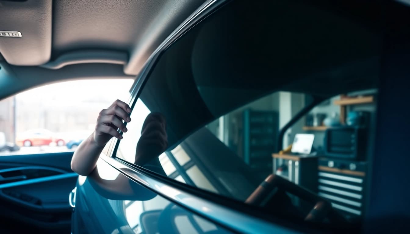 Enhancing your car with window tinting Cleveland TN for improved style and comfort.