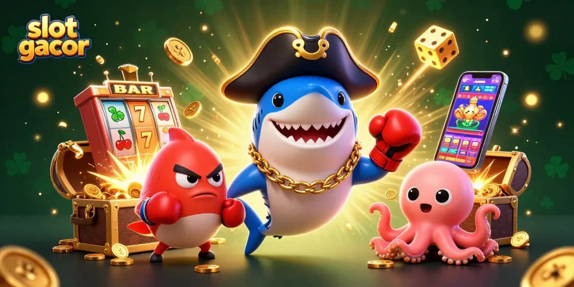 Experience the thrill of slot gacor with vibrant characters, jackpot excitement, and immersive gaming atmosphere.