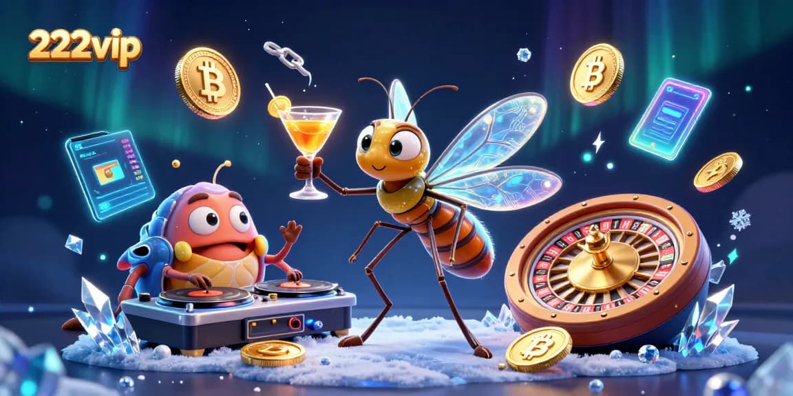 Jogando no 222vip, admire um mural 3D vibrante com mascotes e moedasbrilhantes