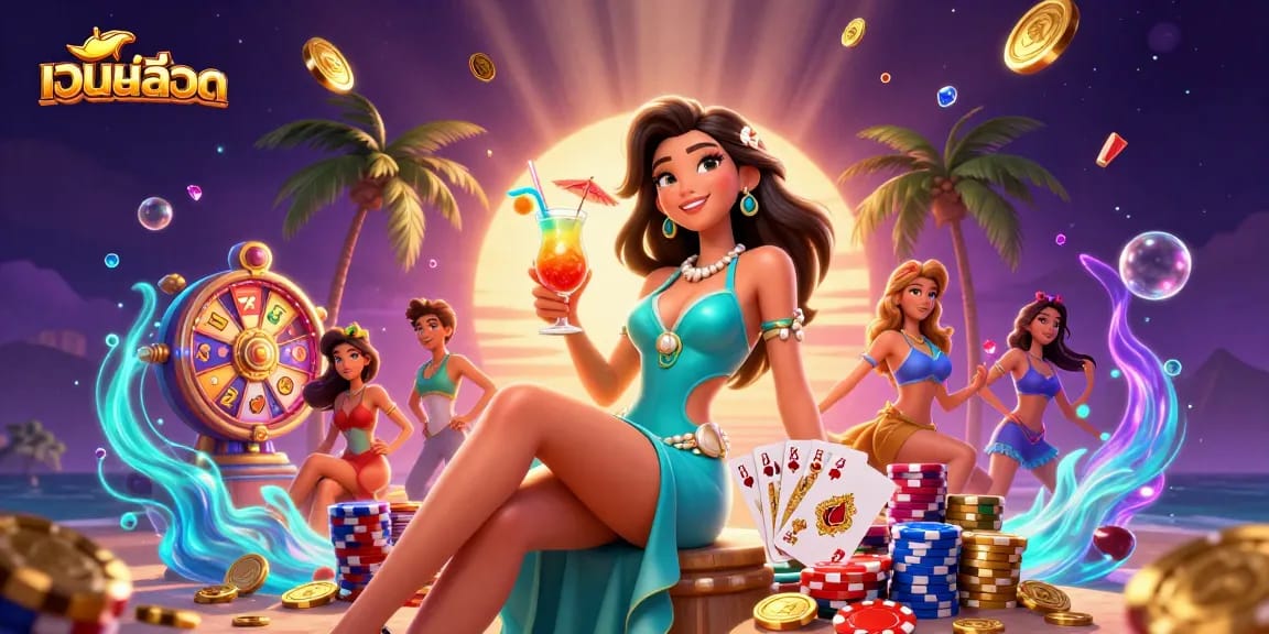 Experience the thrill of เว็บสล็อต with stunning slots, coins, and vibrant casino elements.