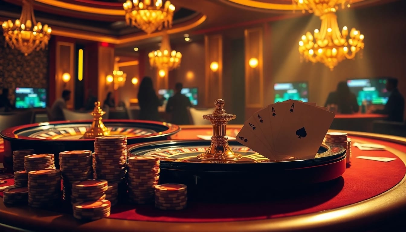Experience thrilling poker excitement at gori77 with luxurious tables and vibrant casino atmosphere.