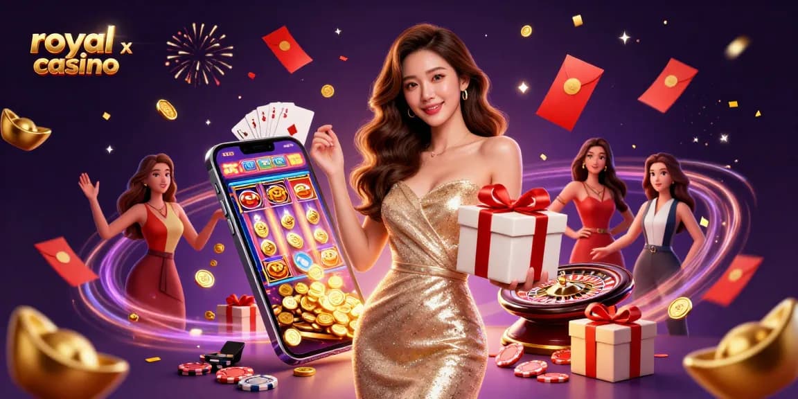 Experience royal x casino with vibrant gameplay, golden coins, and immersive slot action.