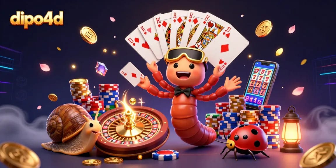 Experience exciting gameplay with dipo4d as vibrant characters interact with dazzling casino elements.