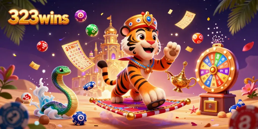 Experience thrilling moments at 323wins with vibrant lottery games and dazzling prizes in a magical casino atmosphere.