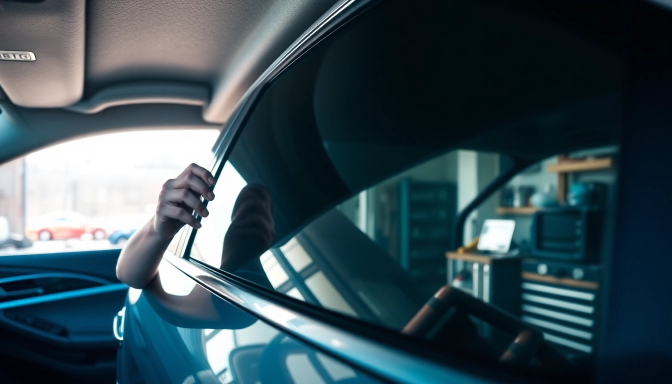 Enhancing your car with window tinting Cleveland TN for improved style and comfort.