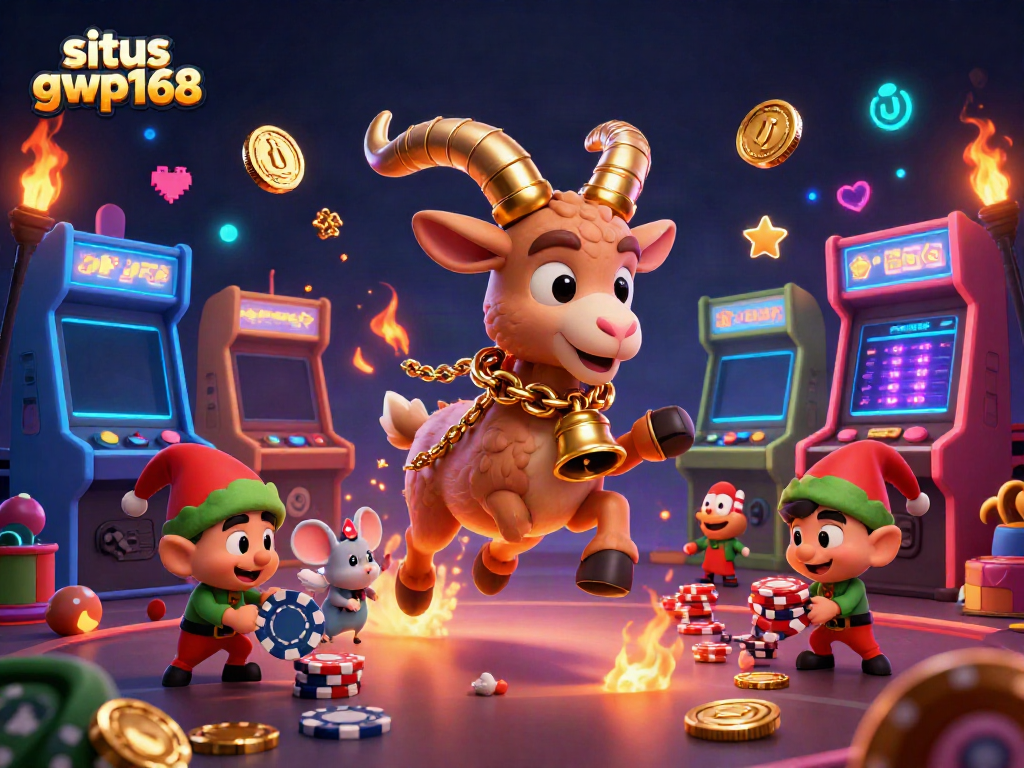 Permainan mendebarkan di situs gwp168 dengan karakter lucu kasino yang ramai dan penuh aksi.