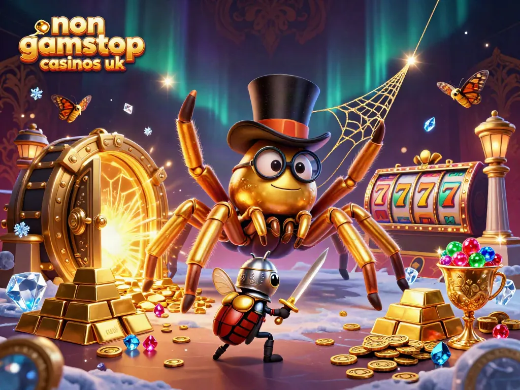 Engage with exciting non gamstop casinos uk featuring vibrant characters and glowing treasures.