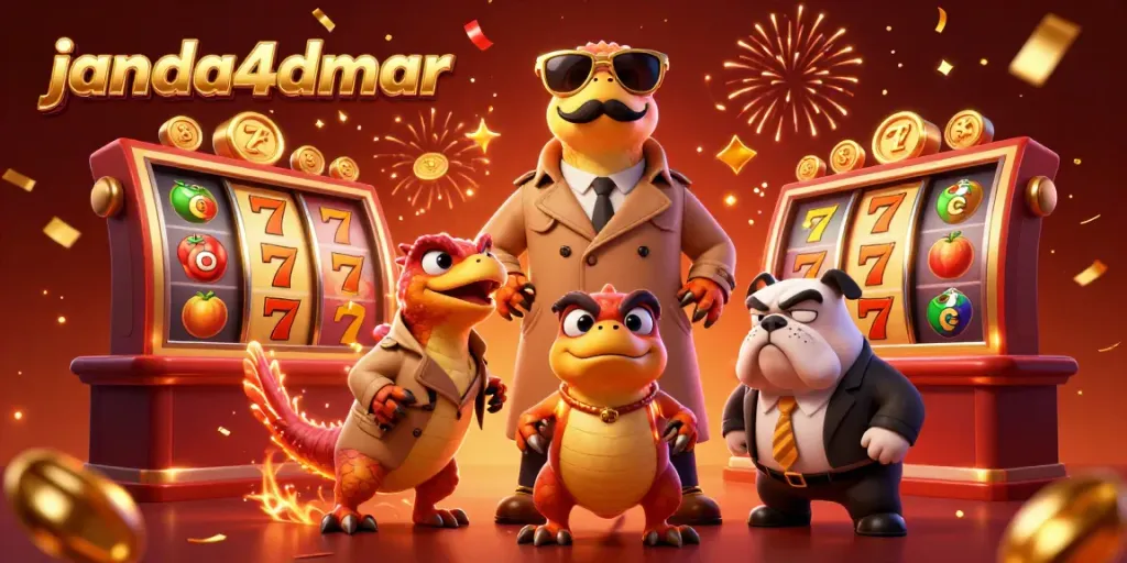 Rasakan pengalaman menang besar di janda4dmar dengan raptor kartun memasuki kasino VIP penuh dengan slot bertuah.