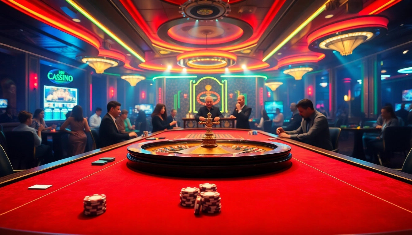Experience thrilling gameplay at AT99娛樂 with vibrant casino settings and engaged players.