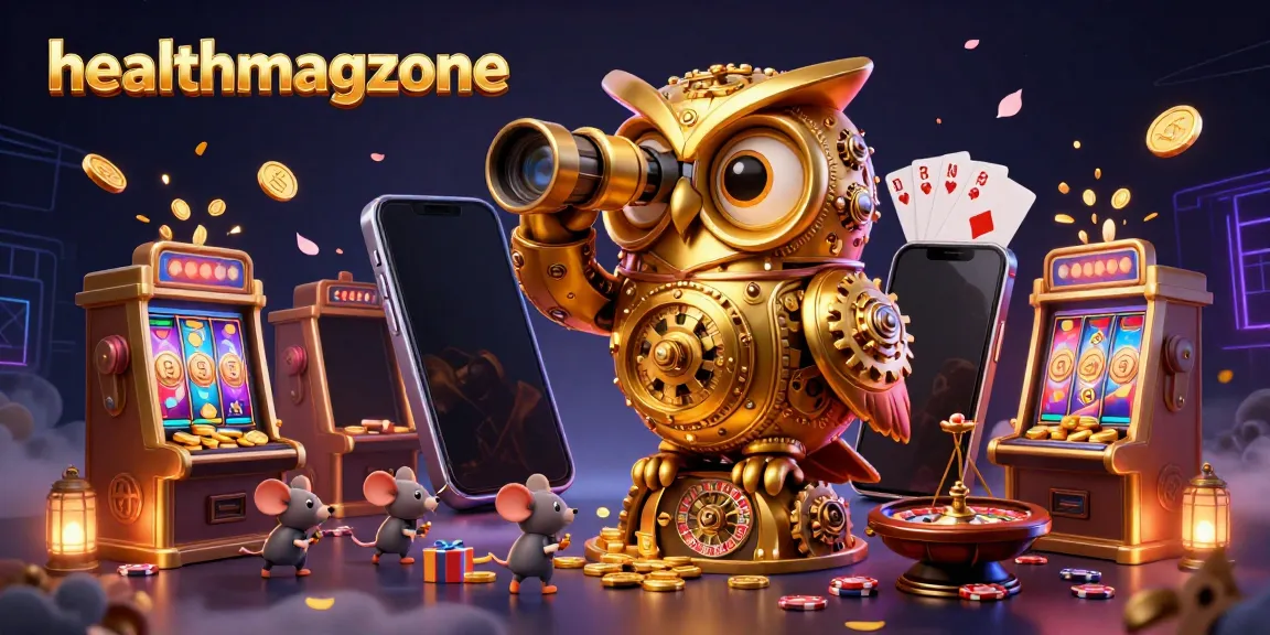 Permainan slot fantastis dengan healthmagzone, tawarkan pengalaman menarik dalam ilustrasi kasino 3D.