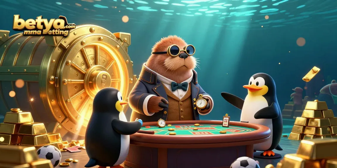 Engage in betya.com mma betting with a dynamic underwater sports betting scene featuring casino style.