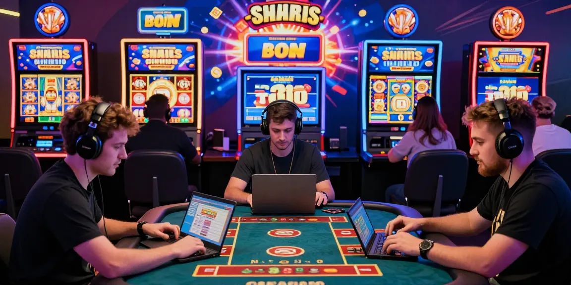 Exciting gameplay scene at credit card casinos for UK players, showcasing https://eatm.org.uk/ vibrant virtual gaming environment with diverse players engaged in various games.