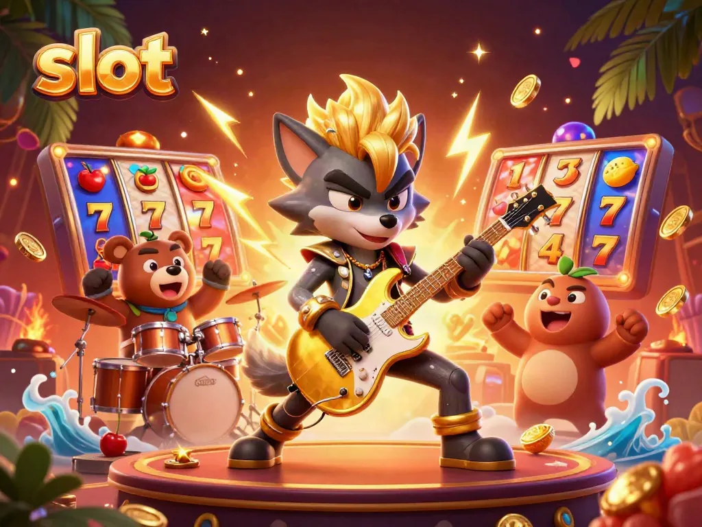Slot menghidupkan suasana kasino dengan karakter unik dan simbol keberuntungan, menambahkan keseruan permainan.