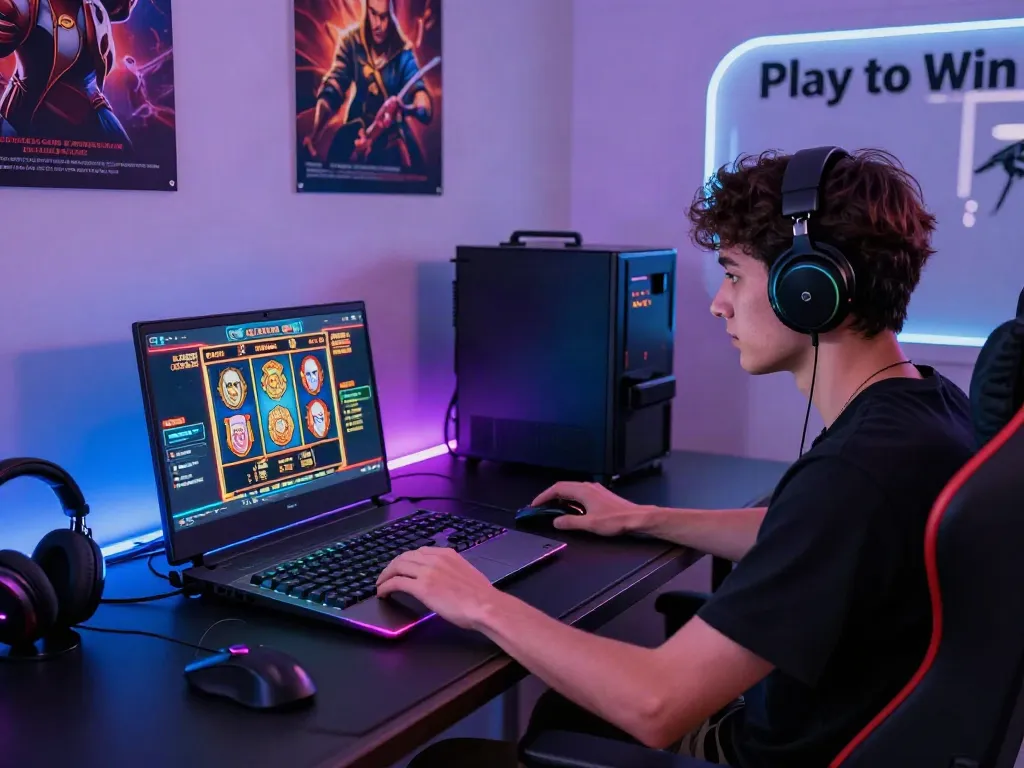 Experience akunjp's dynamic online gaming environment with immersive graphics and accessories.
