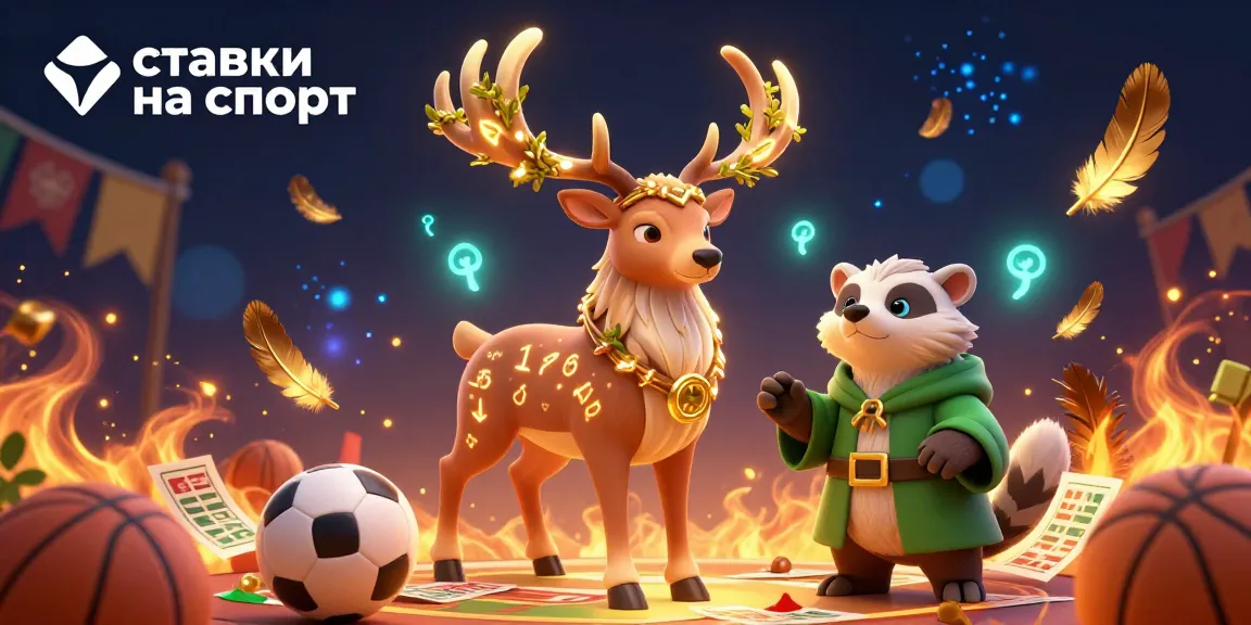 Experience ставки на спорт with immersive sports elements and vibrant characters in a magical 3D scene.