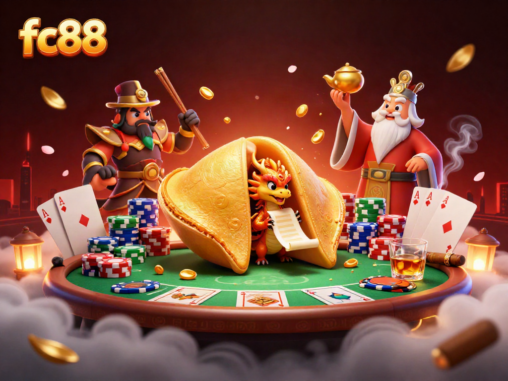 fc88 tham gia vào không gian sòng bạc với mãnh lực, may mắn từ bánh quy vàng