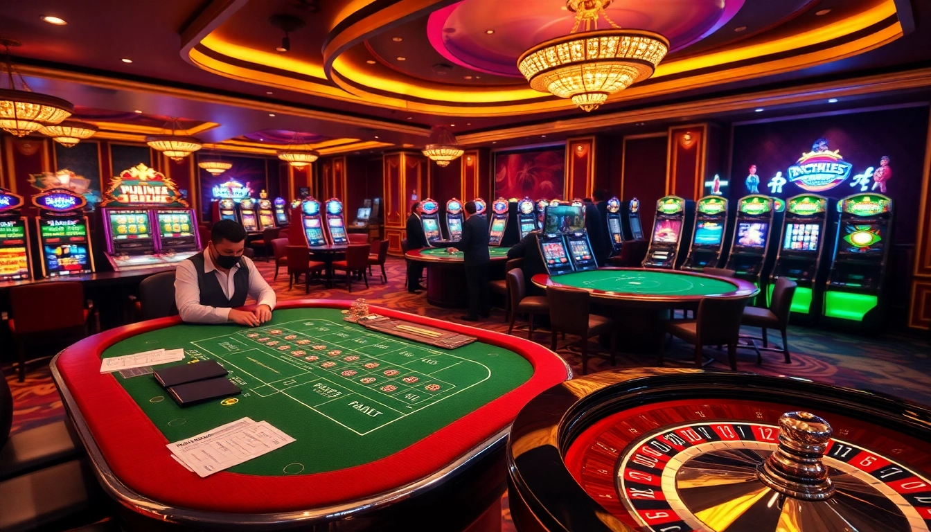 Engage in thrilling gameplay at nohu90 with professional dealers and luxurious casino ambiance.
