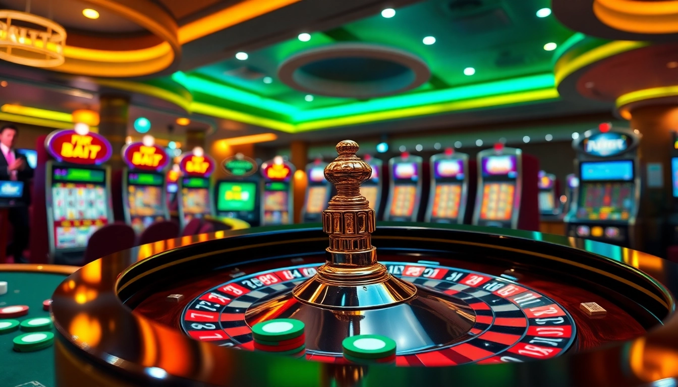 Experience the excitement of losing or winning with roulette at https://rikbet1.it.com/ in a luxurious casino setting.