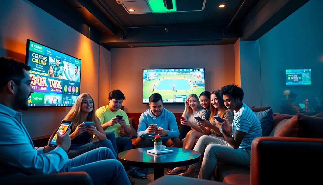 Discover thrilling gaming experiences at https://co88.london/ with vibrant players enjoying live casino and sports betting.