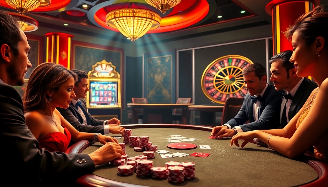 Experience thrilling casino action at https://jun88app.app/ with poker tables and stunning slot machines.