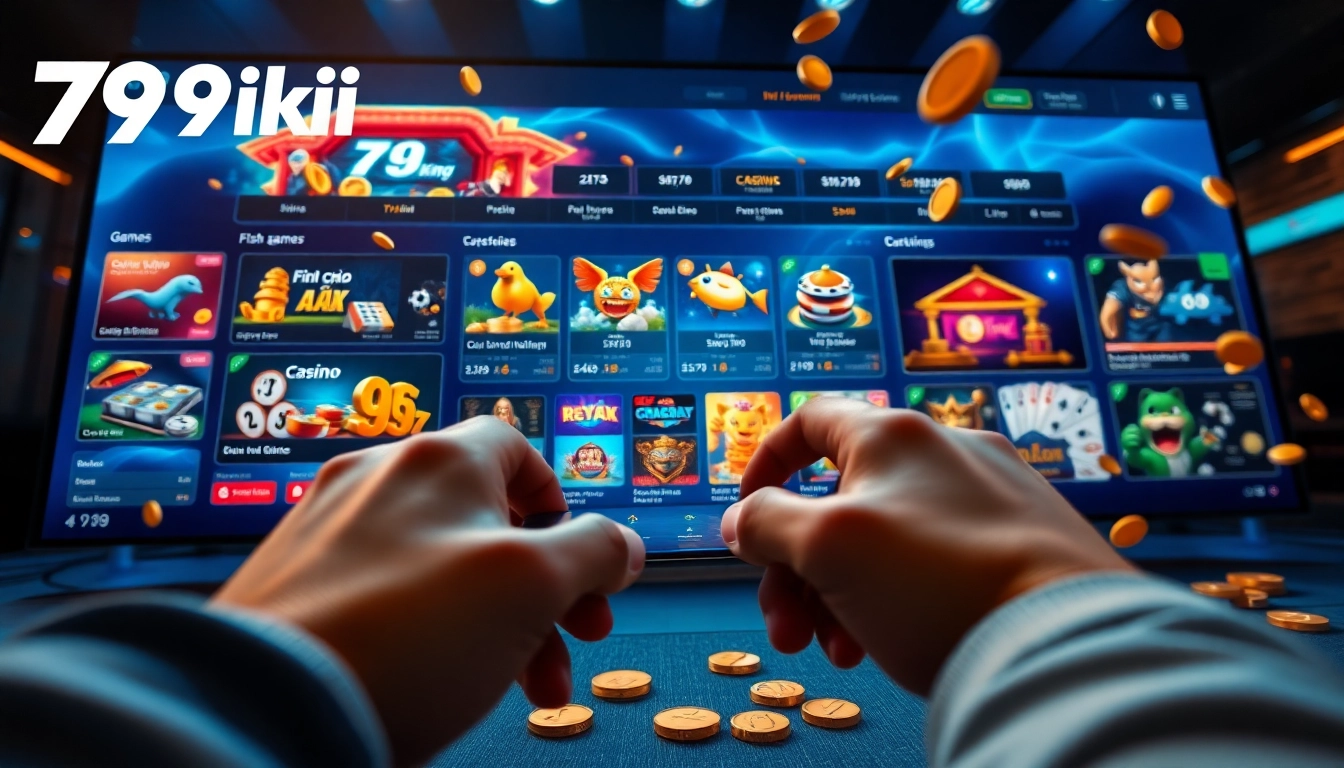 Dynamic scene of 79king showcasing engaging online gaming experience with Bắn Cá and Casino games.