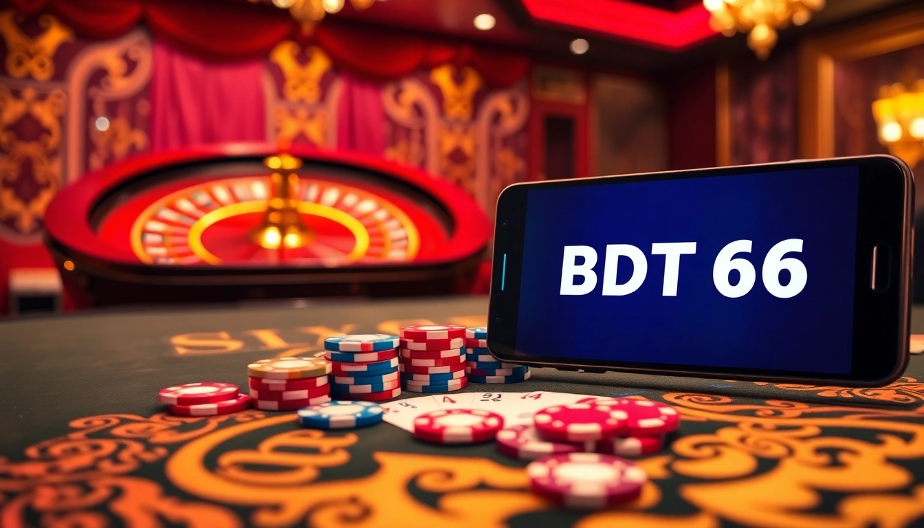 Experience the thrill of BDTK66 with vibrant casino action and inviting gameplay.
