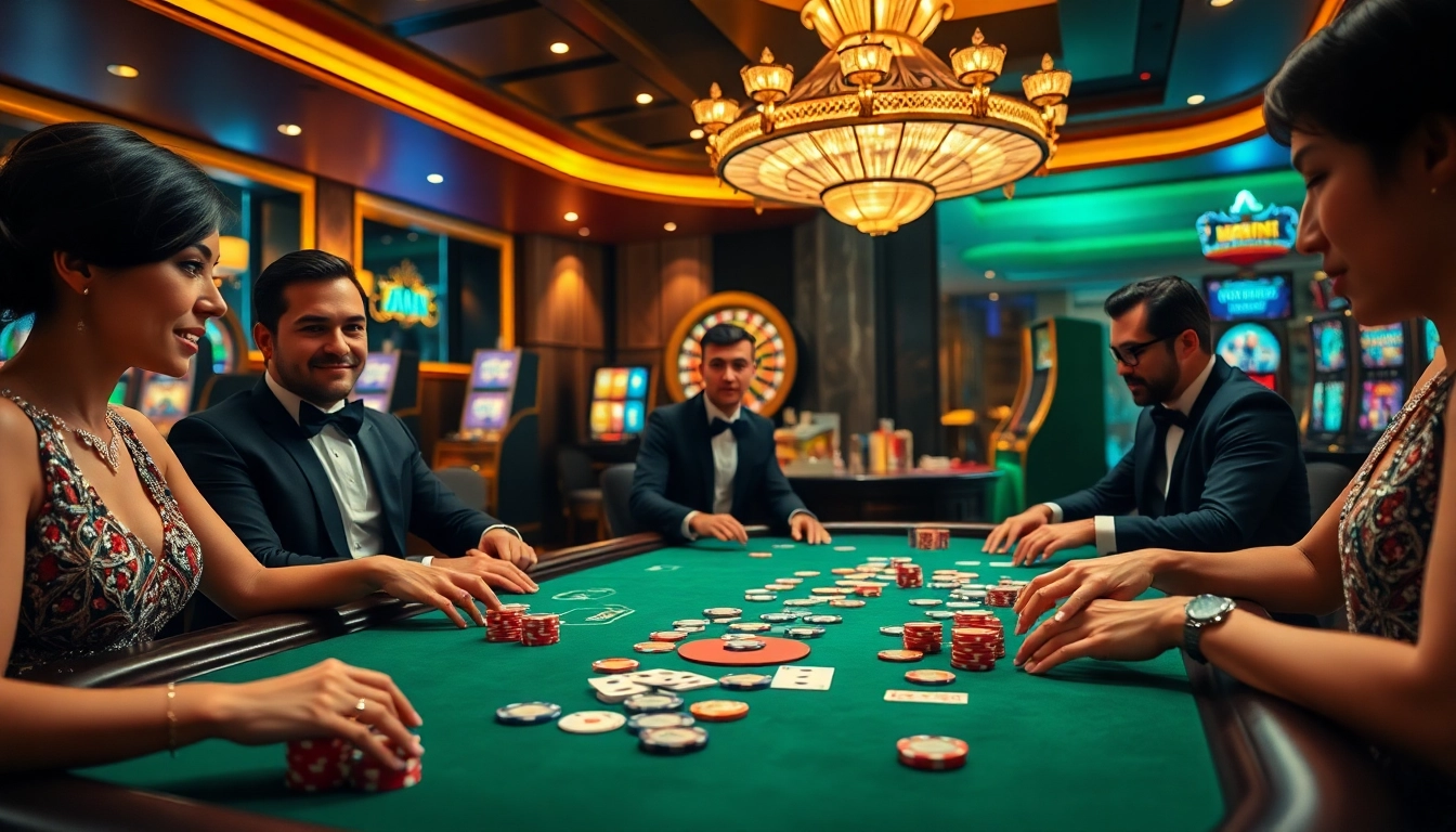 Experience high-stakes poker action at https://luckywin.fan/ with stunning casino ambiance and luxurious details.