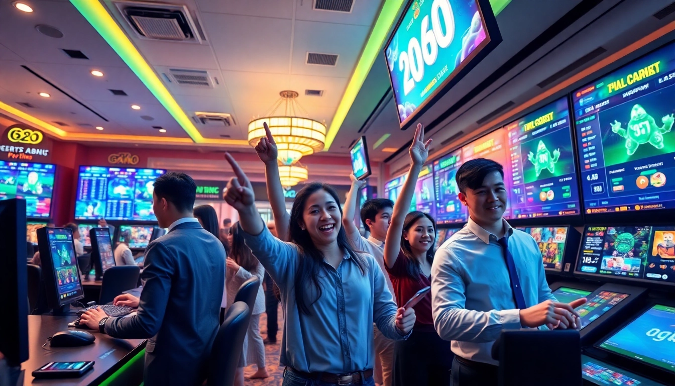 Exciting online gaming experience at 66club featuring immersive betting environments.