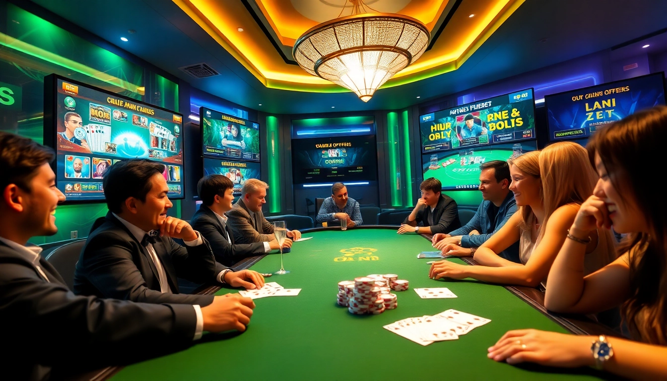 Players immersed in exciting games at 789club's vibrant online casino.