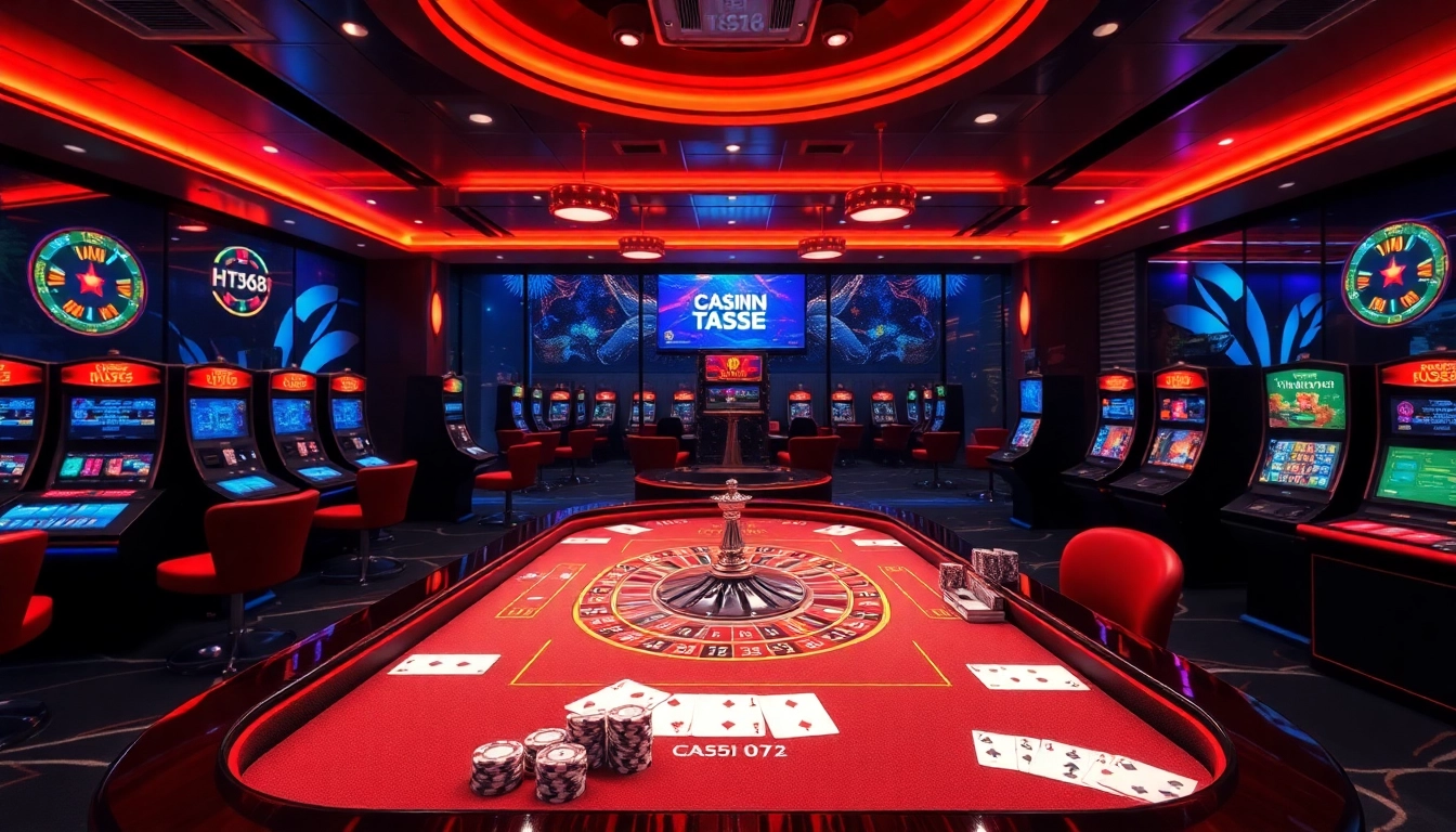 Experience the thrill of gambling at Nhà Cái HT368 with exciting games and high-stakes betting.