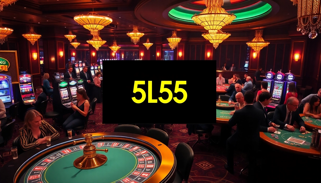 Dive into the excitement of BL555, where vibrant casino action unfolds at roulette and slot machines.