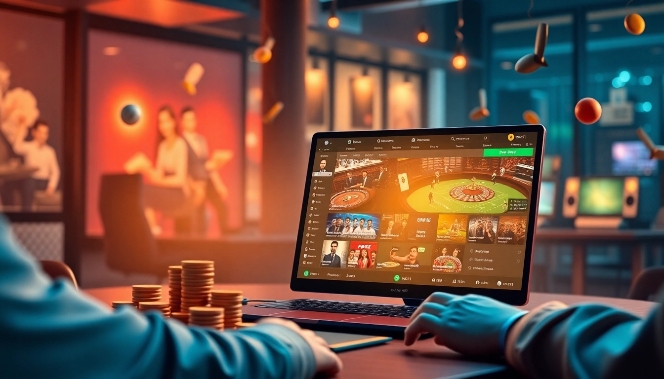 Explore the trusted nhacaiuytin online gambling platform with vibrant visuals showcasing varied betting options and secure transactions.