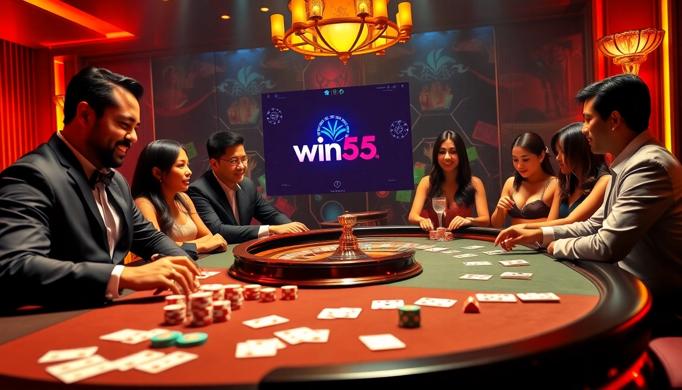 Experience thrilling moments at nhà cái win55 with vibrant casino play and engaging games.