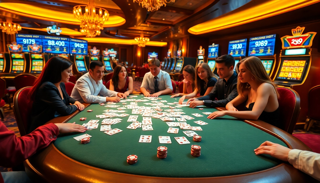 Experience thrilling gameplay at https://mk8th.net/ with poker action and vibrant casino ambiance