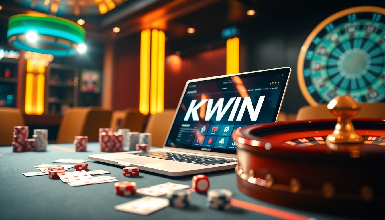 Experience the excitement of gaming with KKWIN at a busy casino table.