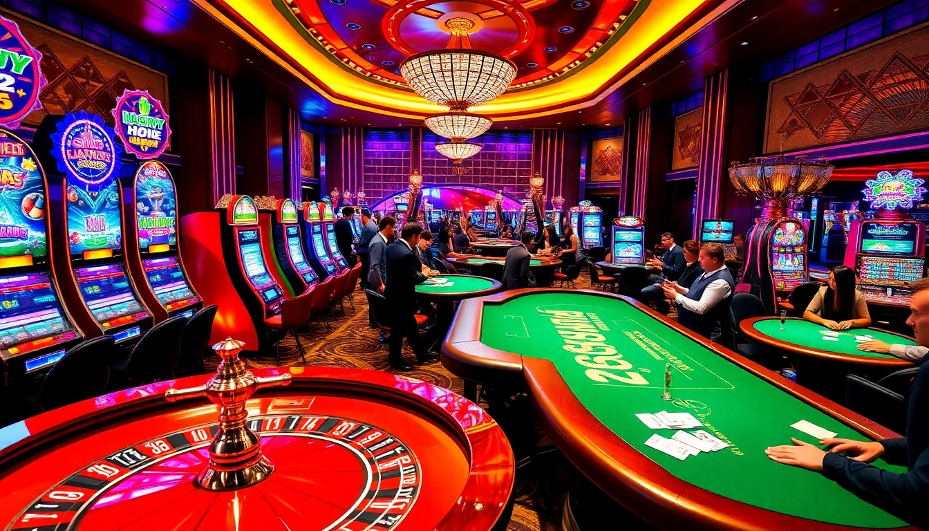 Experience the excitement of gambling at https://hay88.my/ with vibrant casino games and enthusiastic players.