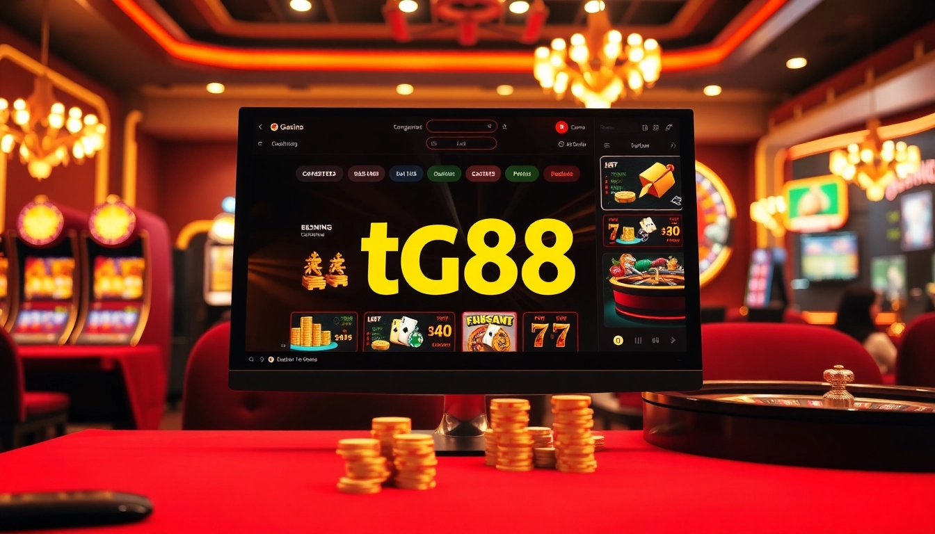 Experience electrifying gambling action at tg88 with vibrant slots and poker tables.