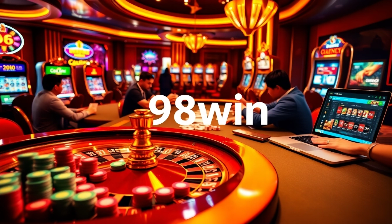 Experience thrilling gaming at https://98win3h.io/ with engaging poker, roulette, and vibrant casino atmosphere.