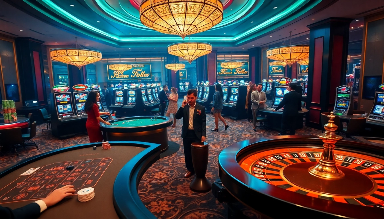 Experience thrilling gameplay and high-end action with raja luck at a vibrant casino.